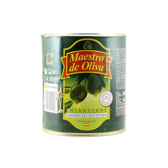 Оливки Maestro De Oliva, б/к ж/б 1уп 3000/1500