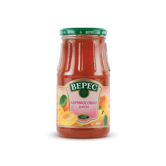 Джем Верес абрикосовий, 1шт/620г (620г*12шт)
