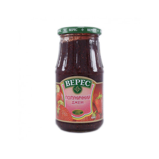 Джем Верес полуничний, 1шт/650г (650г*12шт)