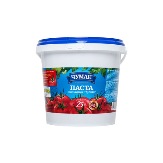 Томатна паста 25% Чумак, 1уп/1кг (1кг*6шт)