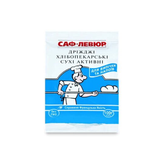 Дріжджі сухі Саф-Левюр 1уп/100г
