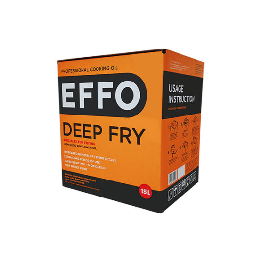 Олія соняшникова рафінована EFFO DEEP FRY високоолеїнова, 1шт/15л