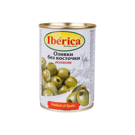 Оливки Iberica, б/к ж/б 1уп 420/170г