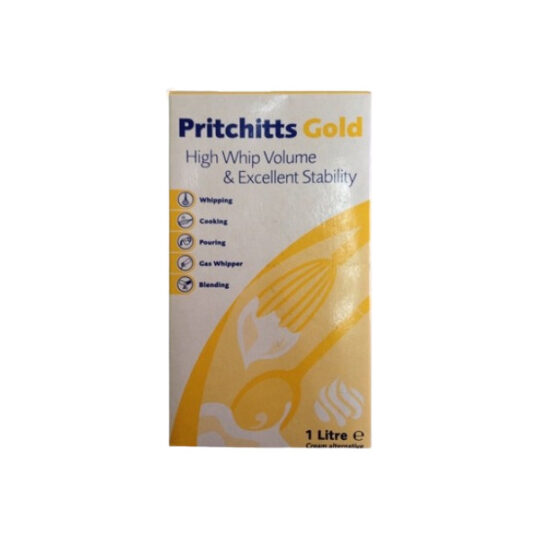 Вершки кулінарні Pritchis Gold 34%, 1шт/1л (1л*12шт)
