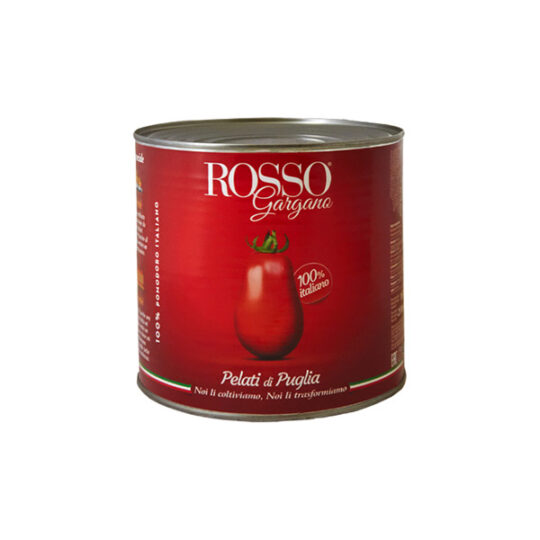 Томати очищені Rosso Gargano ж/б 1уп/2,55кг