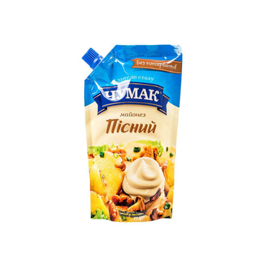 Майонез Чумак Пісний 30%, дойпак 1уп/350мл