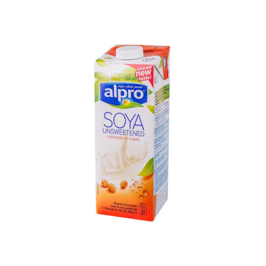 Напій Alpro Соєвий БЕЗ ЦУКРУ 1уп/1л (1л*12)
