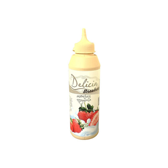 Топінг полуниця Delicia 1бут/600мл (600мл*24шт)