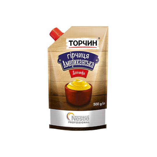 Гірчиця Торчин Американська Для Шефа, 1уп/500г (500г*20)