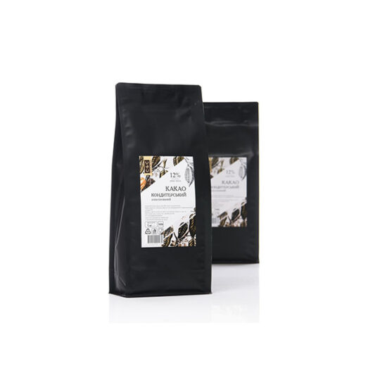 Какао - порошок 12% С&С "Кондитерський" Брунатний без цукру 1уп/1кг