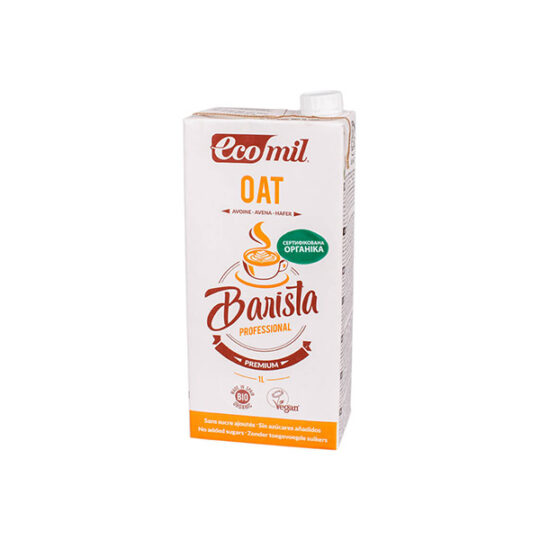 Органічне рослинне молоко Ecomil Barista Premium з вівса 1уп/1л (1л*12шт)