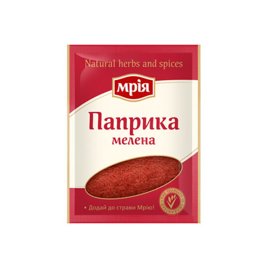 Паприка мелена ТМ Мрія 1уп/20г (20г*152)