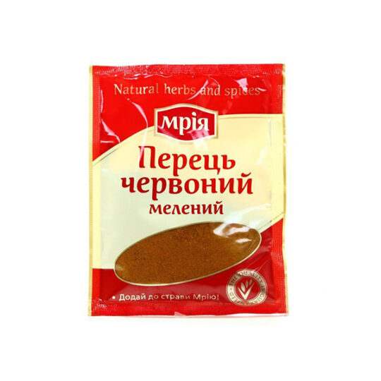 Перець червоний мелений ТМ Мрія 1уп/20г (20г*152)