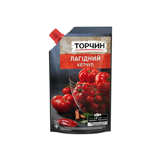 Кетчуп Торчин Лагідний дойпак 1уп/270г (270г*38)