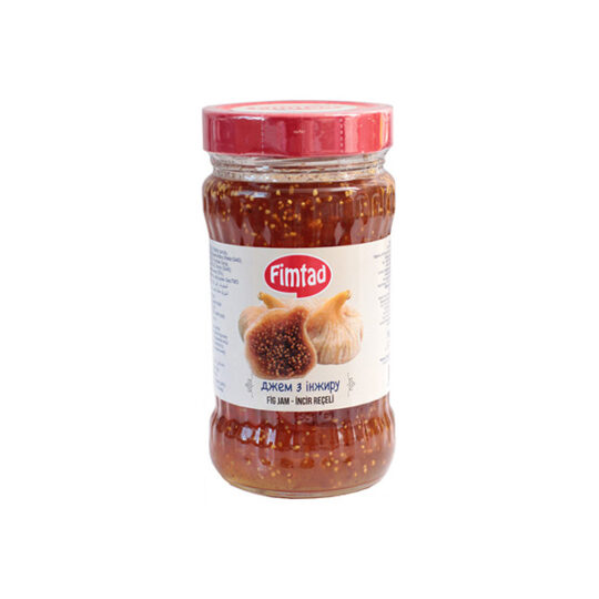 Джем Інжир (цілі шматочки) Fimtad, 1шт/380г (380г*12шт)
