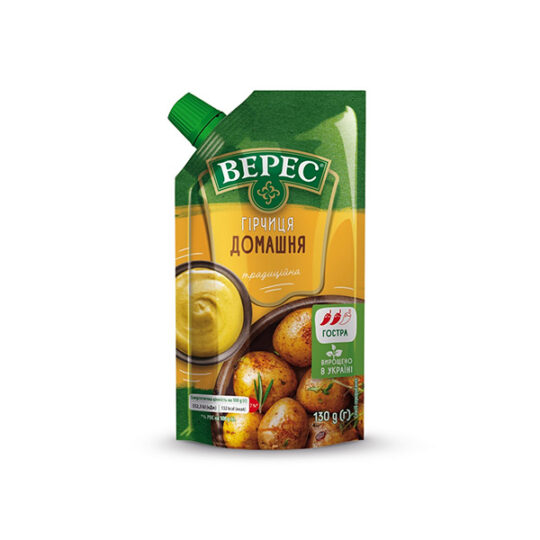 Гірчиця Верес Домашня, 1уп/130г
