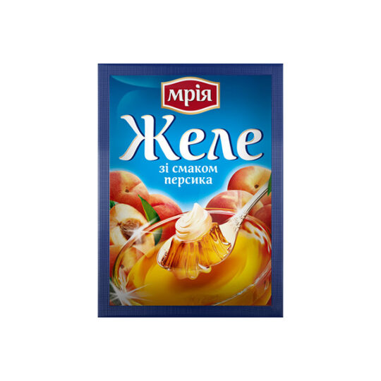 Желе Персик Мрія, 1уп/90г (90*48)