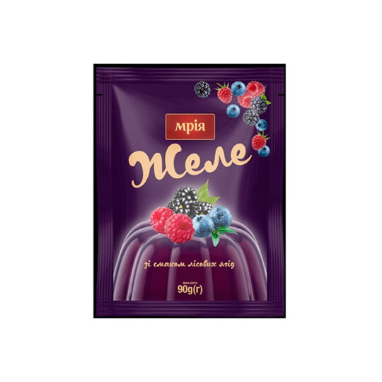 Желе Лісові Ягоди Мрія, 1уп/90г(90*48)