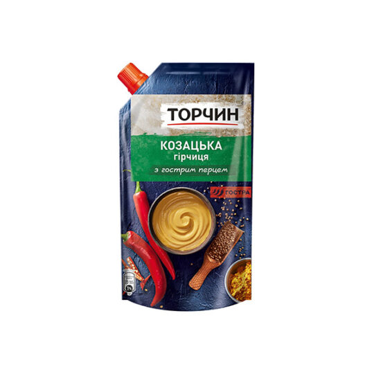 Гірчиця Торчин Козацька, 1уп/130г (130г*48)