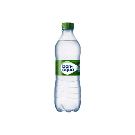 Вода мінеральна БонАква негазована, 1шт/0,5л (0,5л*12шт)
