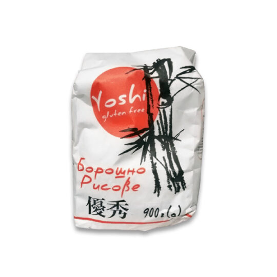 Борошно рисове шліфоване Yoshi, 1шт/900гр (900гр*10шт)