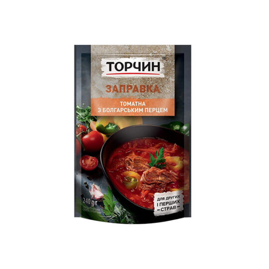 Заправка Торчин Для Борща з перцем, дойпак 1уп/240г