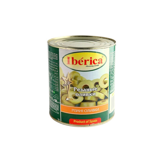 Оливки нарізка Iberica, ж/б 1уп 3000/1560г