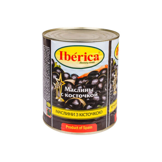 Маслини з кісточкою IBERICA Ж/Б 1уп 3150г