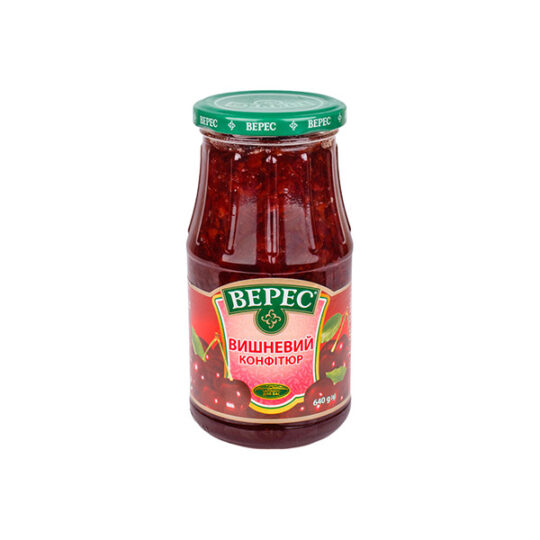 Джем (Конфітюр) Верес вишневий 1шт/640г (640г*12шт)