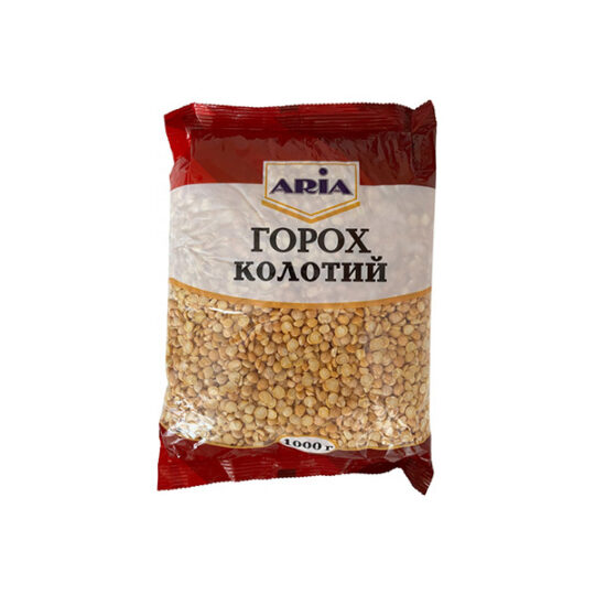 Горох колотий Aria,1уп/1кг