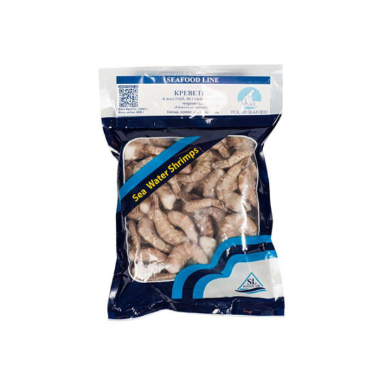 Креветка Premium Polar Seafood б/г 21/25 1уп/1кг (1кг*10шт)