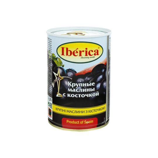 Маслини з кісточкою IBERICA Ж/Б 1уп/420г