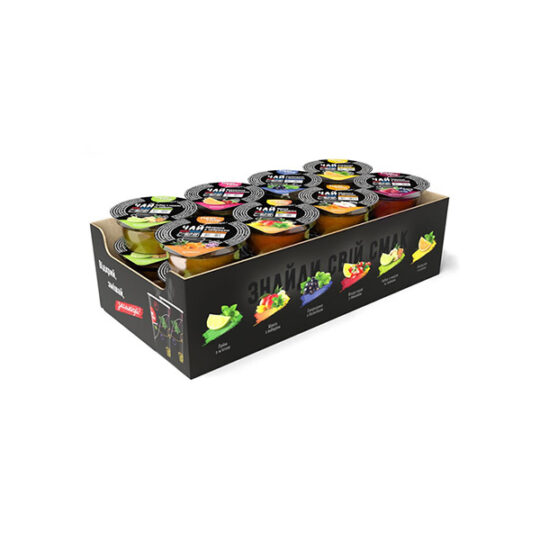 Чай Meal Time концентрат напою безалкогольного Асорті стакан 1ящ/60г*24шт