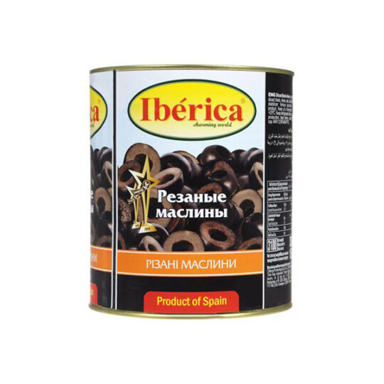 Маслини НАРІЗКА IBERICA Ж/Б 1уп 3000/1560г