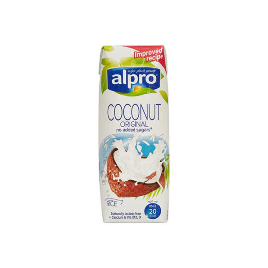 Напій Alpro кокосовий з рисом з трубочкою 1уп/250г (250г*15)