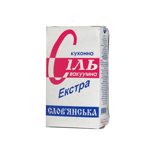 Сіль харчова Екстра, 1шт/1кг (1кг*20шт)