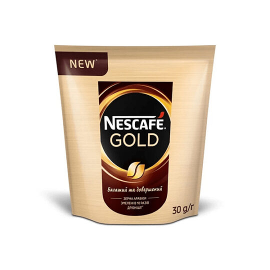 Кава NESCAFE Gold дой-пак 1уп/30г (30г*20шт)