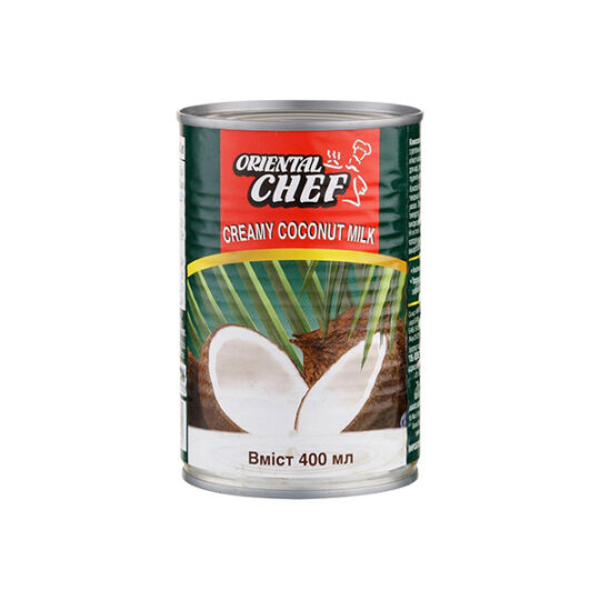 Молоко кокосове Oriental Chef 14% 0,4л (0.4л*24шт)