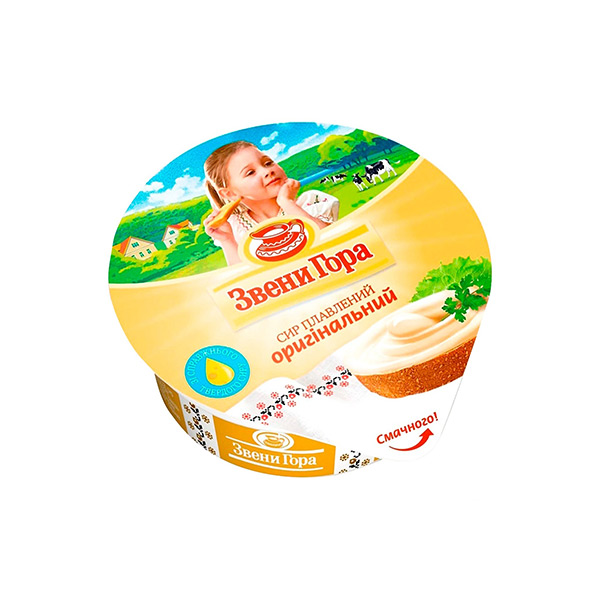Сирок плавлений оригінальний Звени Гора 1уп/90г (90г*32шт)