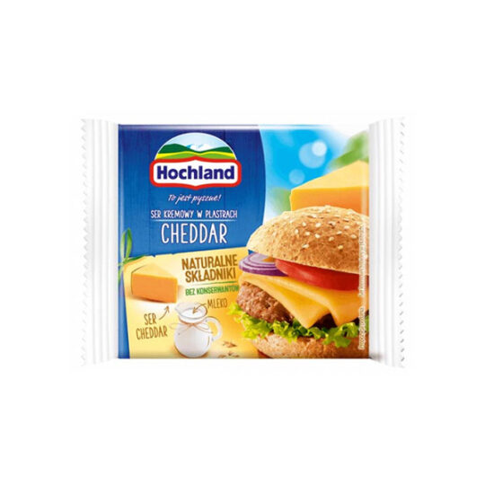 Сир Чеддер Носhland 1уп/130г (слайси) (0,130г*10шт)