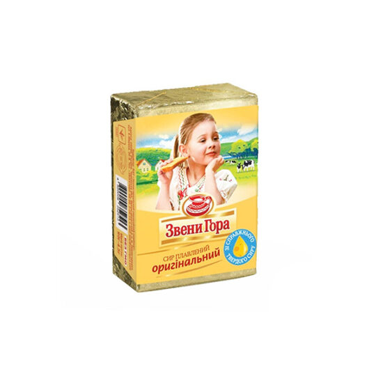Сирок плавлений оригінальний Звени Гора 1уп/75г (75г*32шт)