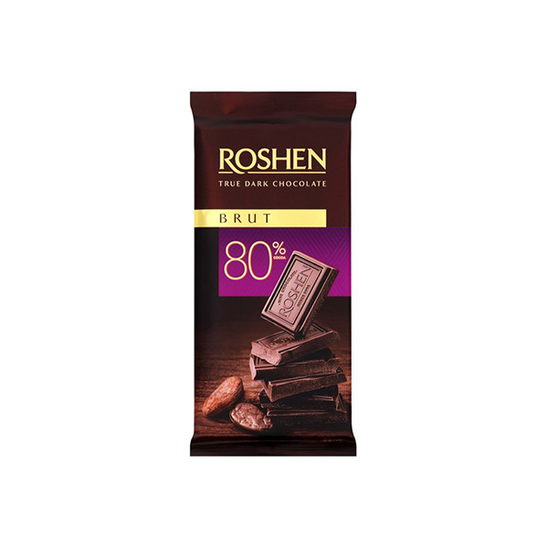 Шоколад ROSHEN Брют 80% ВКФ 1шт/85г (85 г*22)