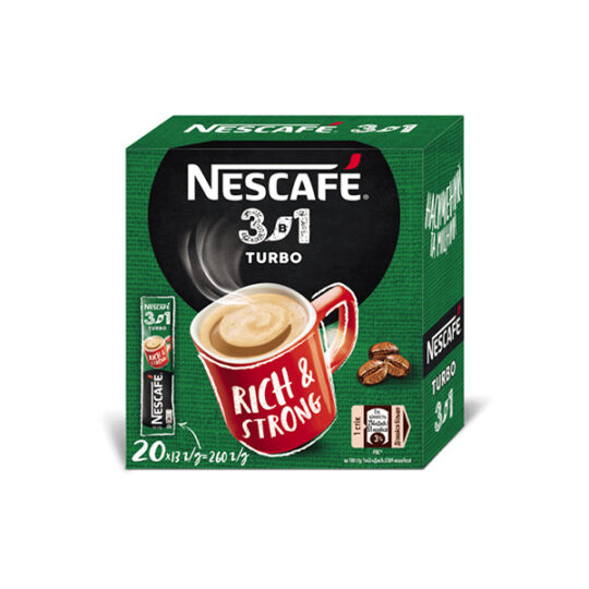 Кава Nescafe 3в1 Турбо дспл 24 шт (дспл 24шт*20шт)